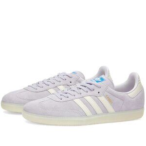 [Womens Size 5.5] Adidas SAMBA OGSilver Dawn, Chalk White & Off White BRAND NEW